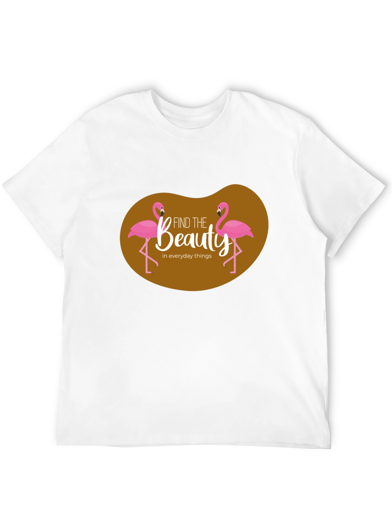 Find Beauty Flamingo Graphic T-Shirt