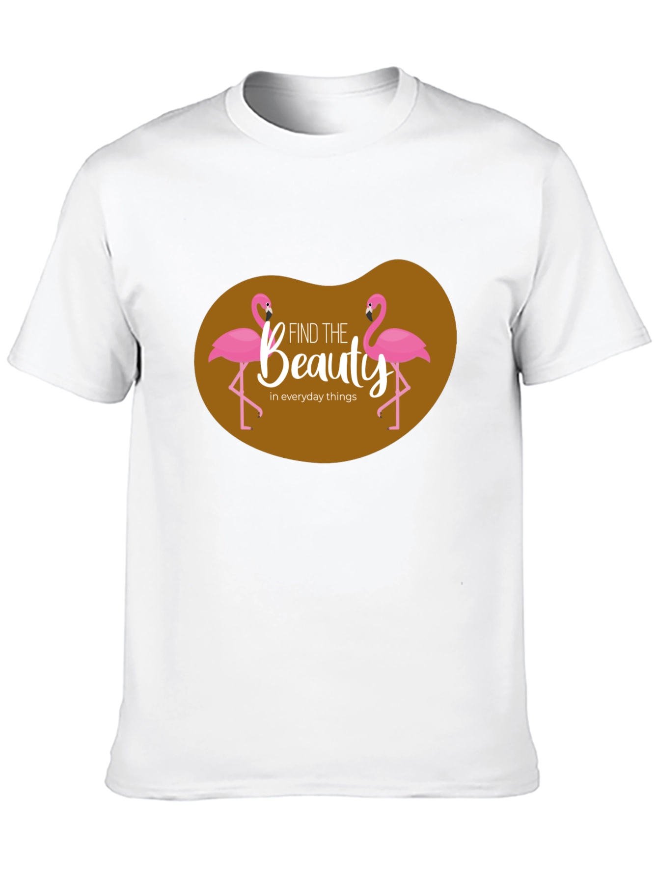 Find Beauty Flamingo Graphic T-Shirt