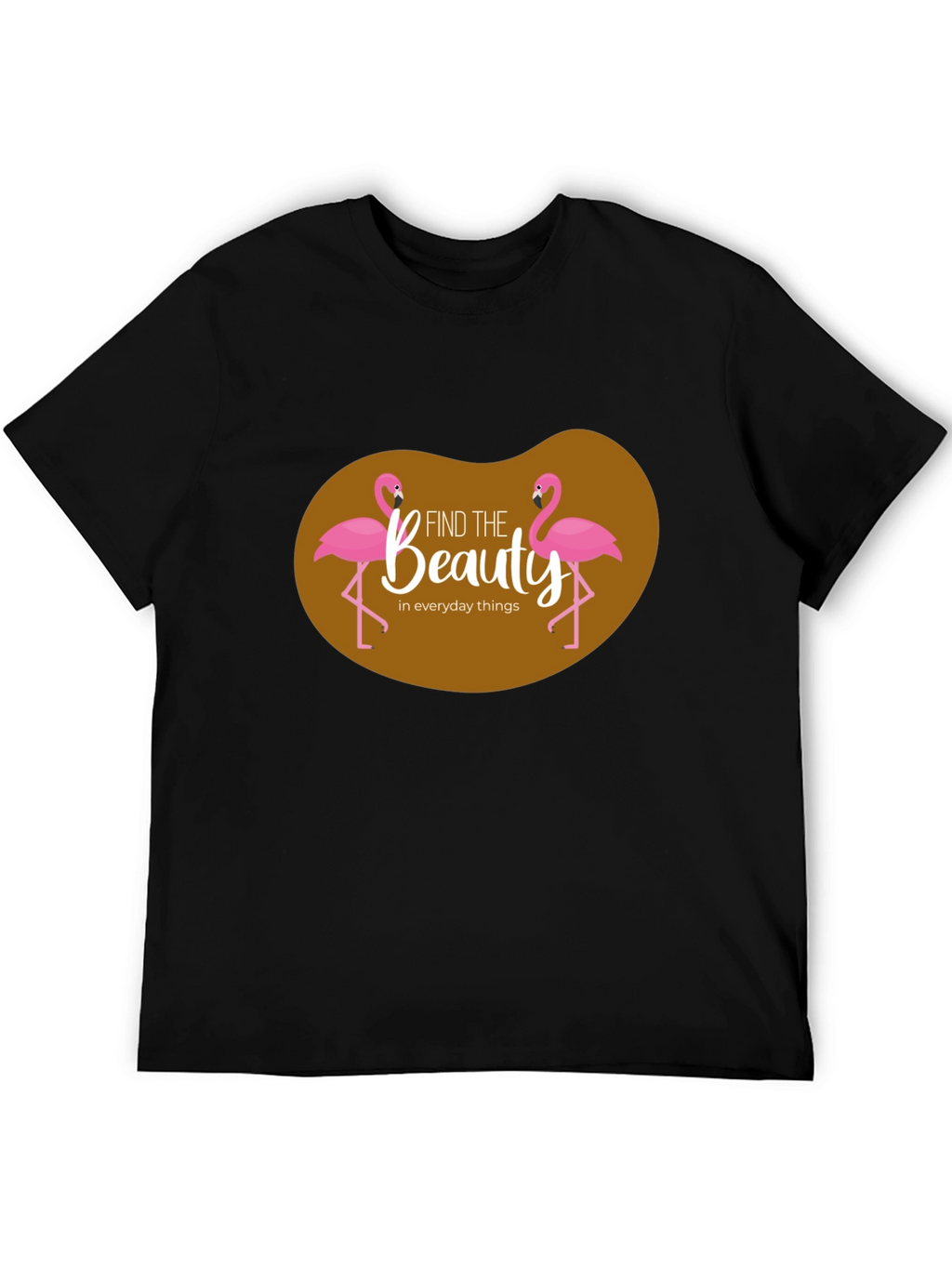 Find Beauty Flamingo Graphic T-Shirt