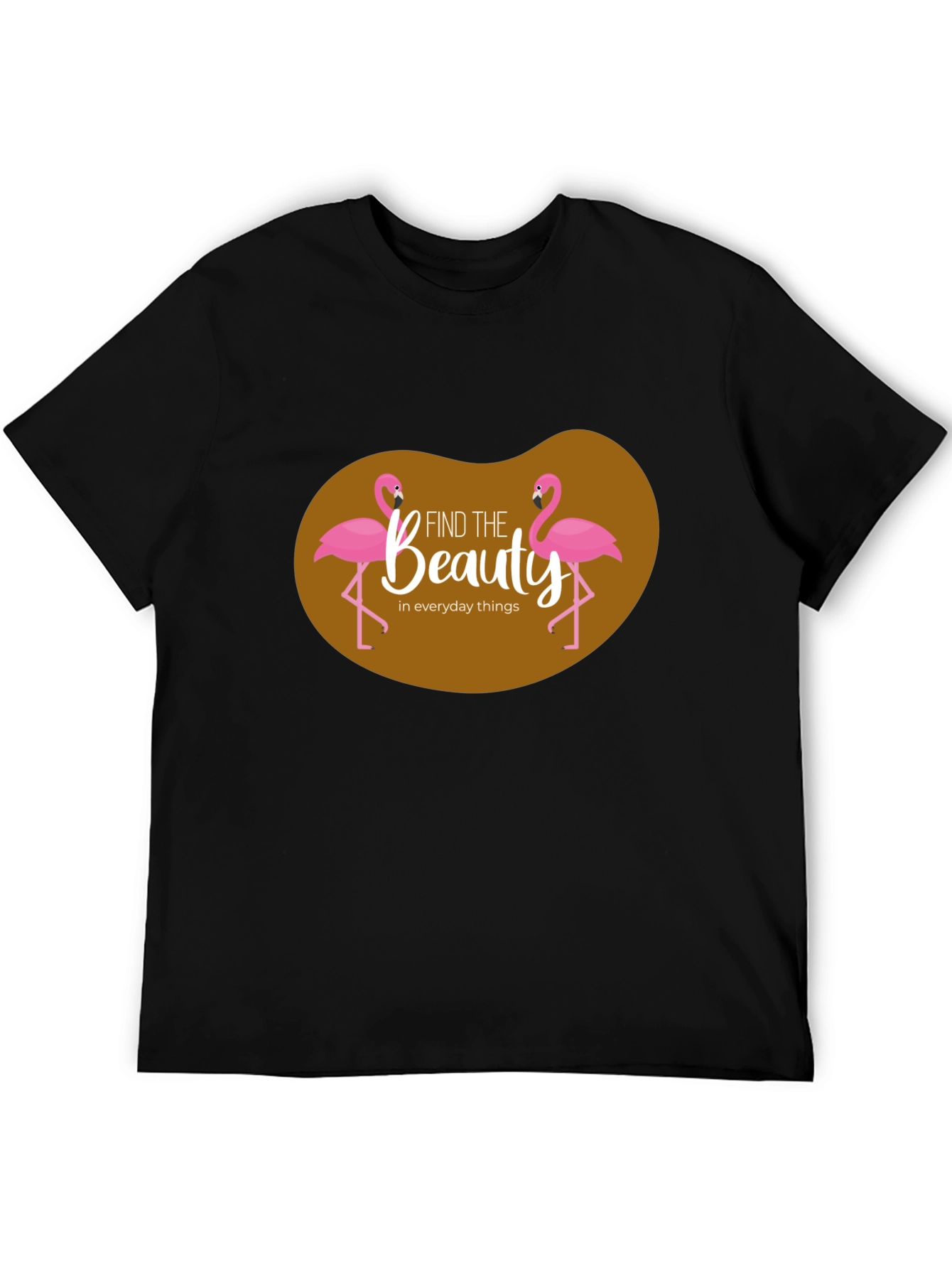 Find Beauty Flamingo Graphic T-Shirt