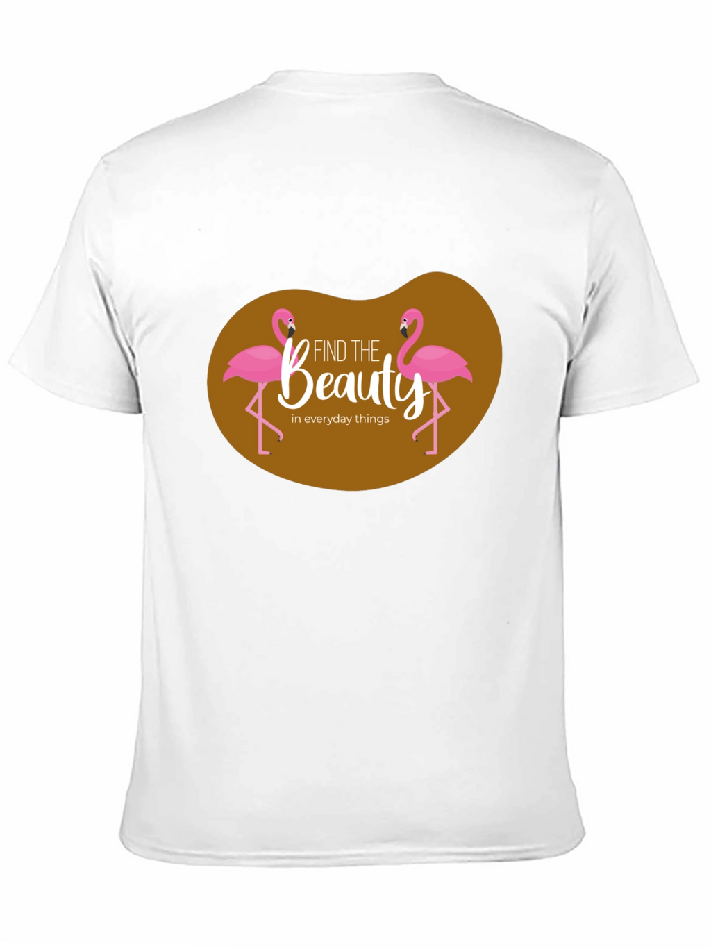 Find Beauty Flamingo Graphic T-Shirt