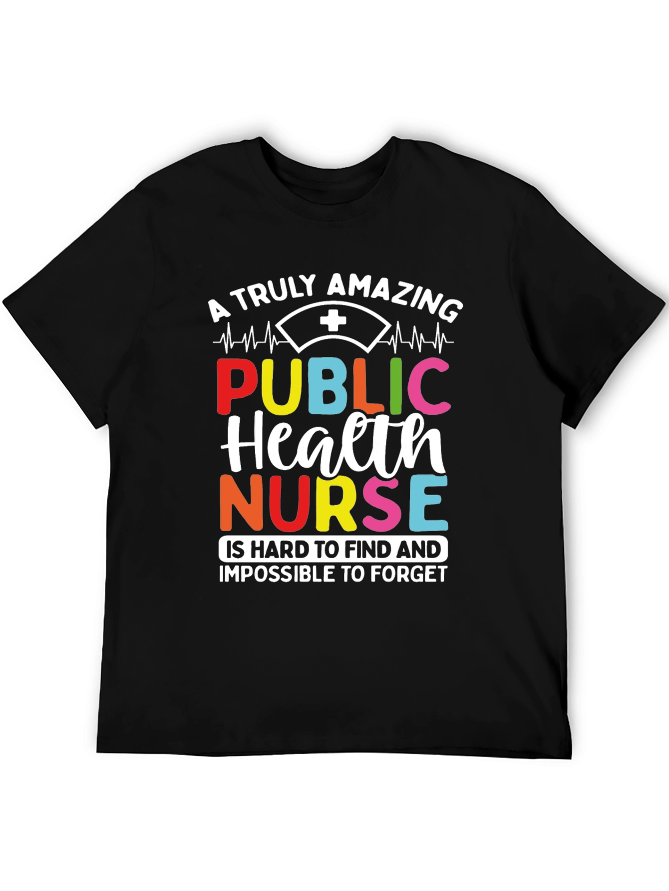 Amazing Public Health Nurse Graphic T-Shirt