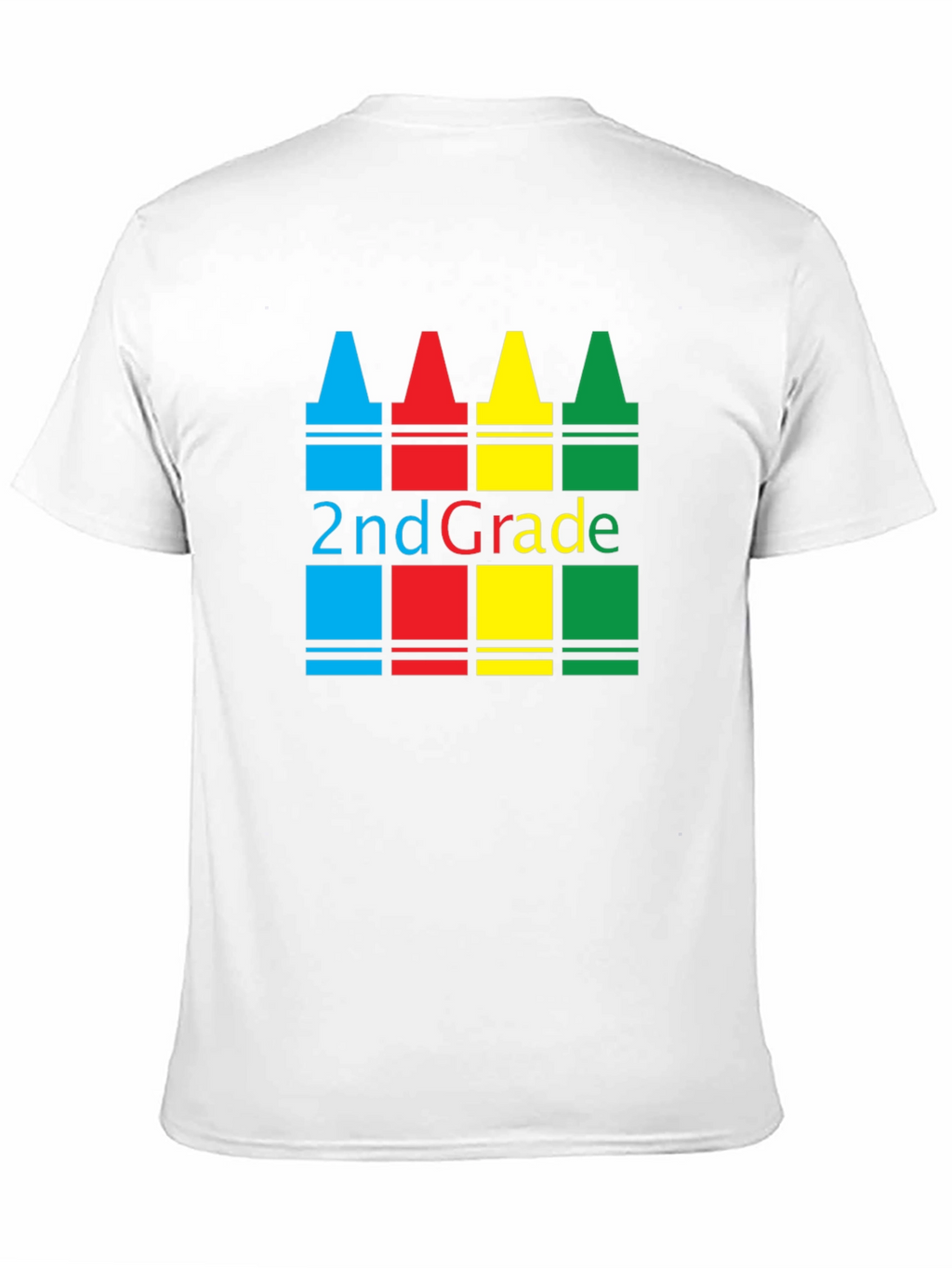 2nd Grade Crayon T-Shirt