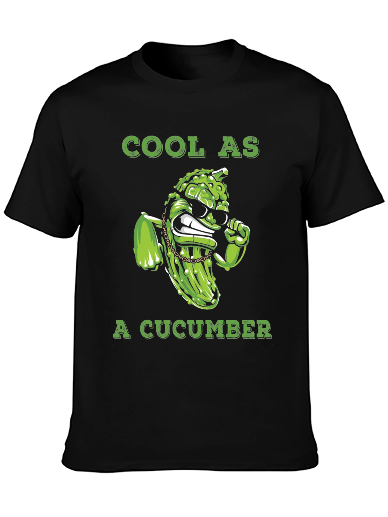 Cool as a Cucumber T-Shirt - Funny Graphic Tee