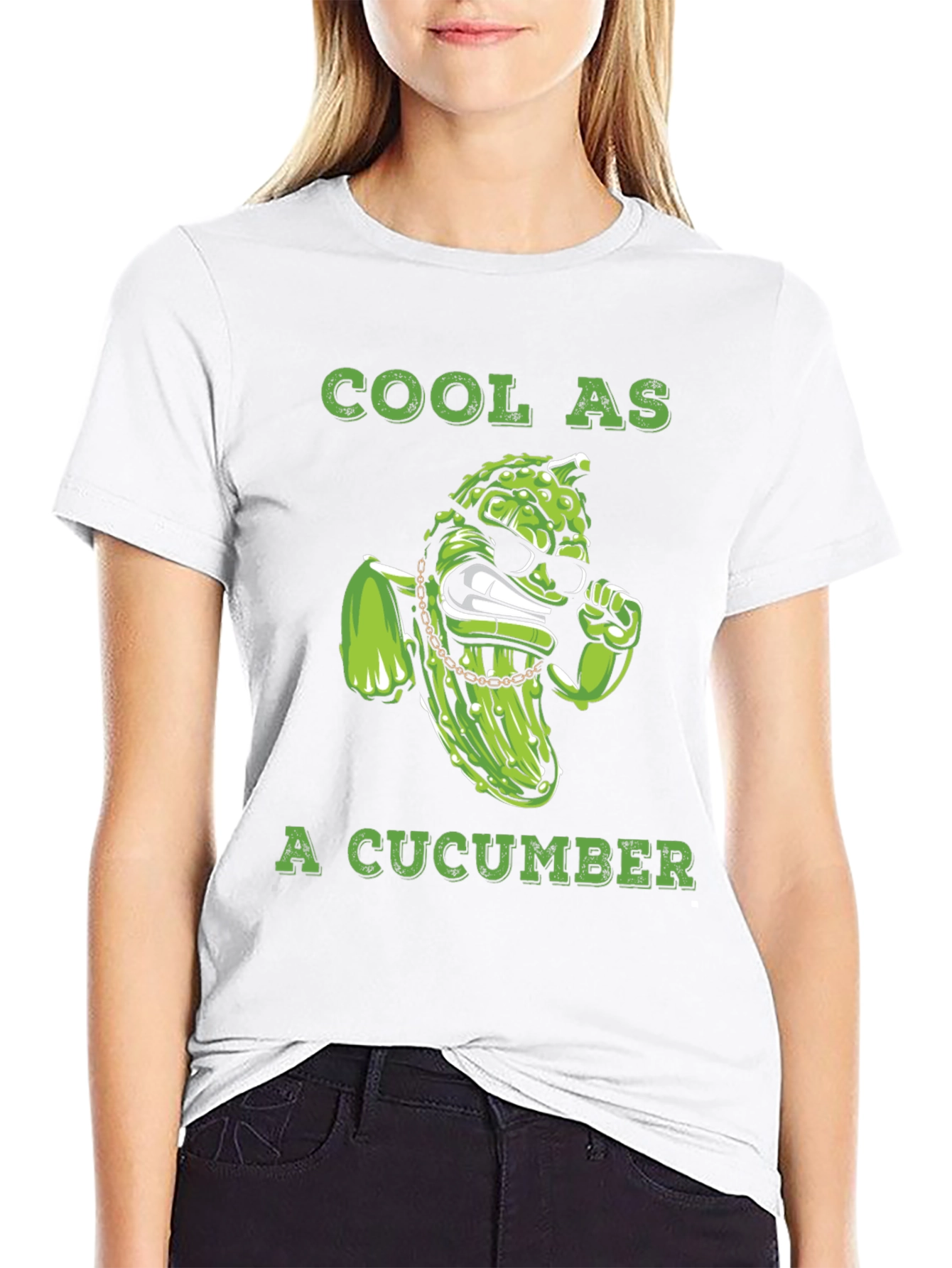 Cool as a Cucumber T-Shirt - Funny Graphic Tee