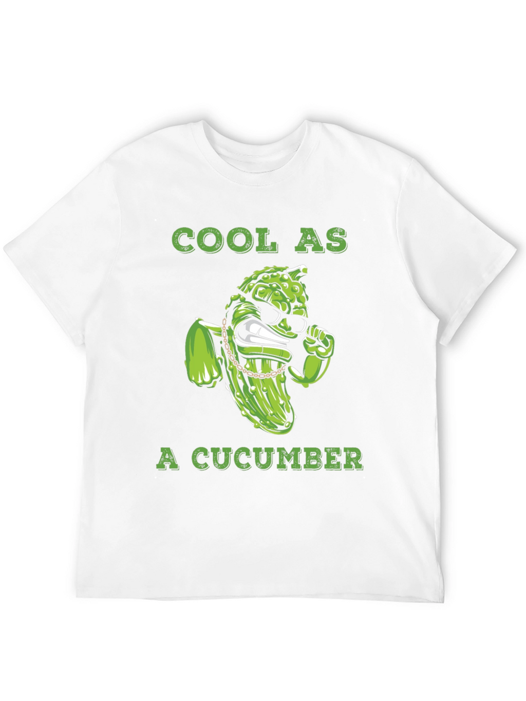 Cool as a Cucumber T-Shirt - Funny Graphic Tee