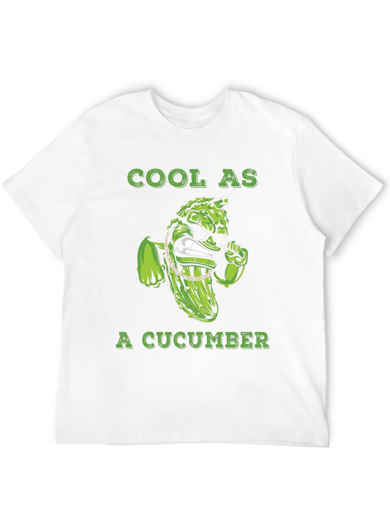 Cool as a Cucumber T-Shirt - Funny Graphic Tee