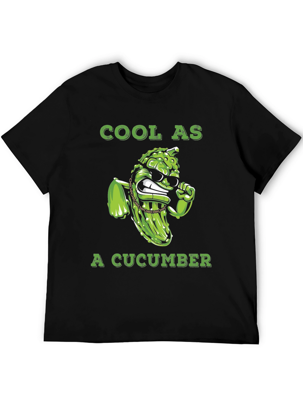 Cool as a Cucumber T-Shirt - Funny Graphic Tee