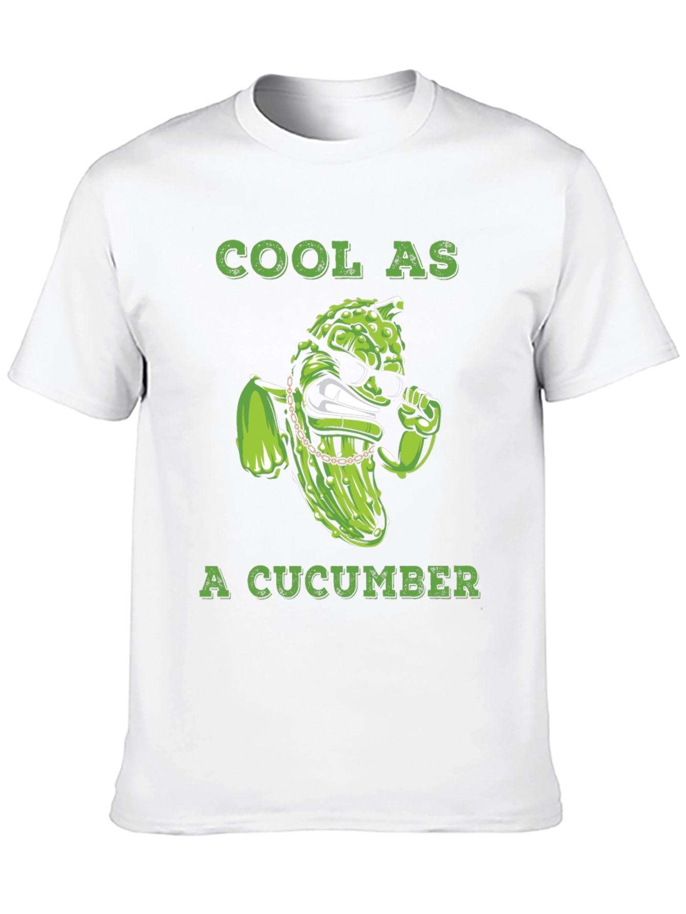 Cool as a Cucumber T-Shirt - Funny Graphic Tee