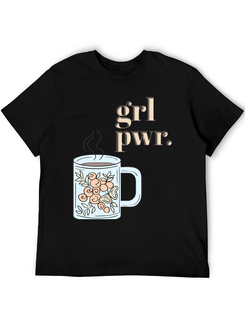 Grl Pwr Coffee Mug Graphic T-Shirt