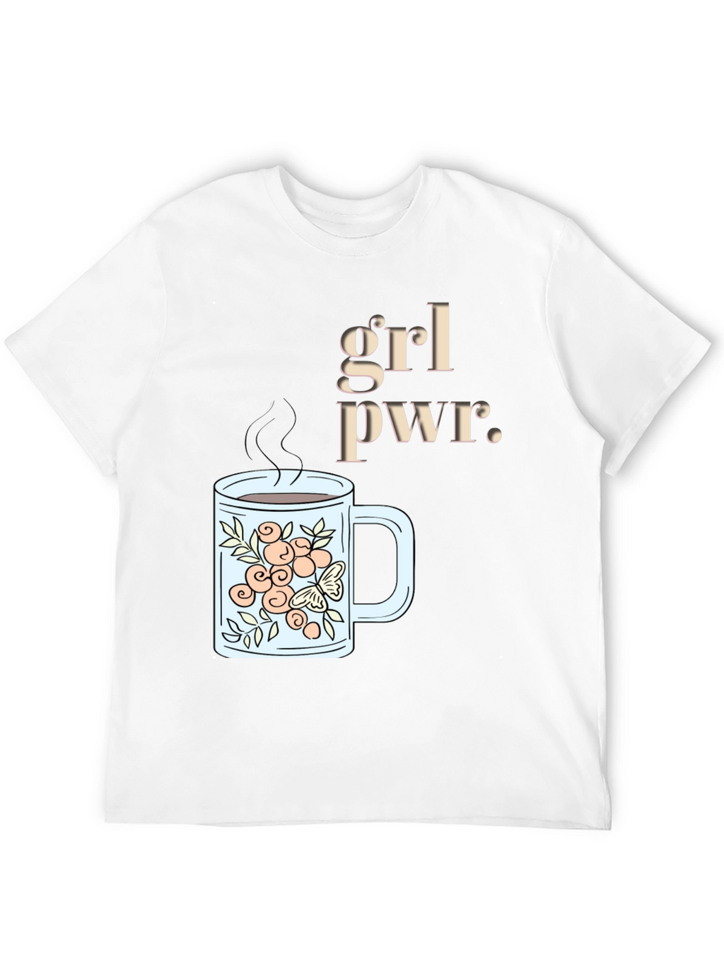 Grl Pwr Coffee Mug Graphic T-Shirt