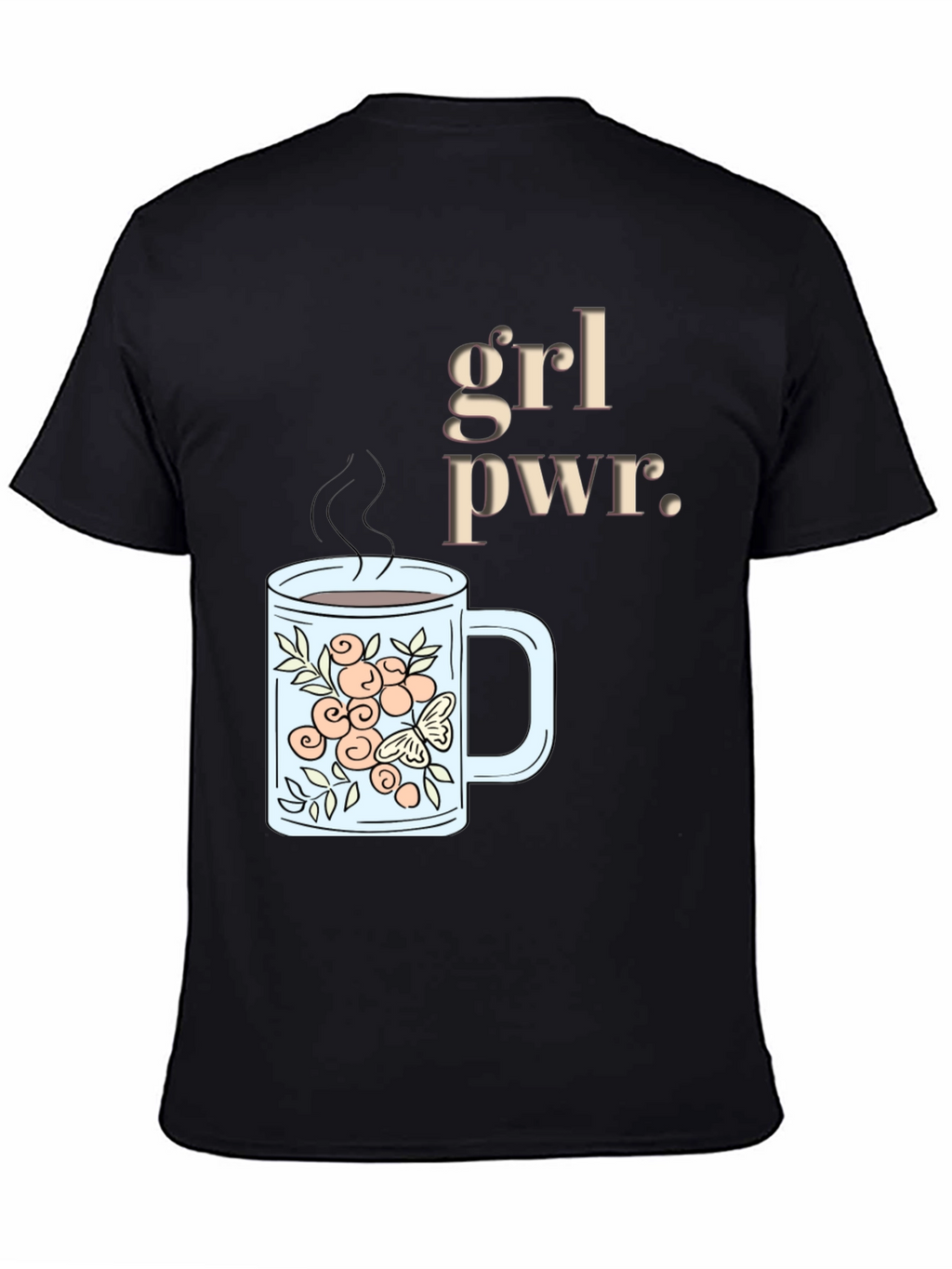 Grl Pwr Coffee Mug Graphic T-Shirt