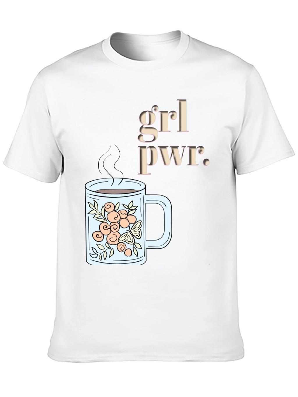 Grl Pwr Coffee Mug Graphic T-Shirt