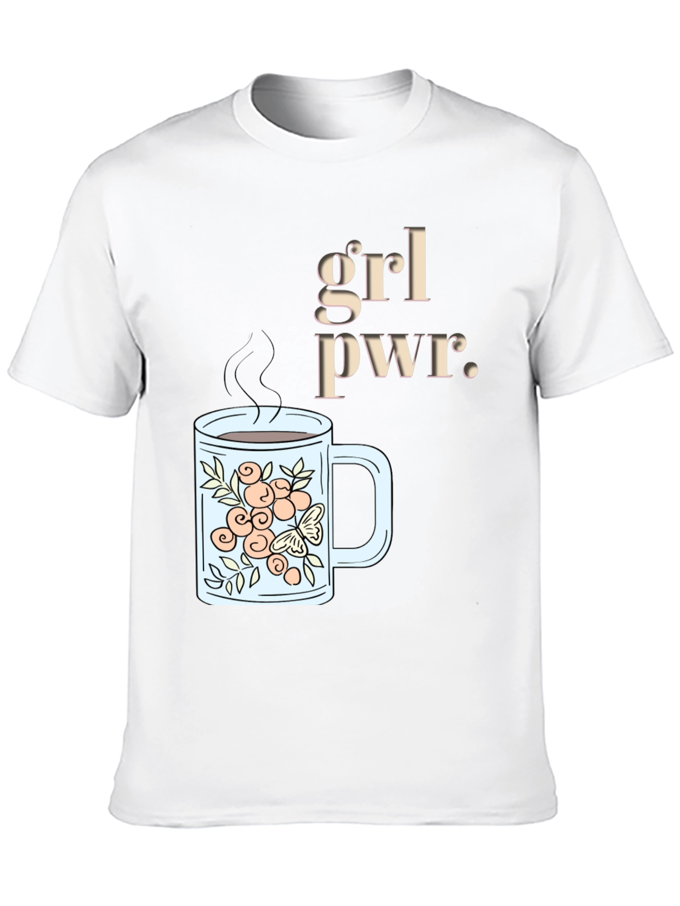Grl Pwr Coffee Mug Graphic T-Shirt