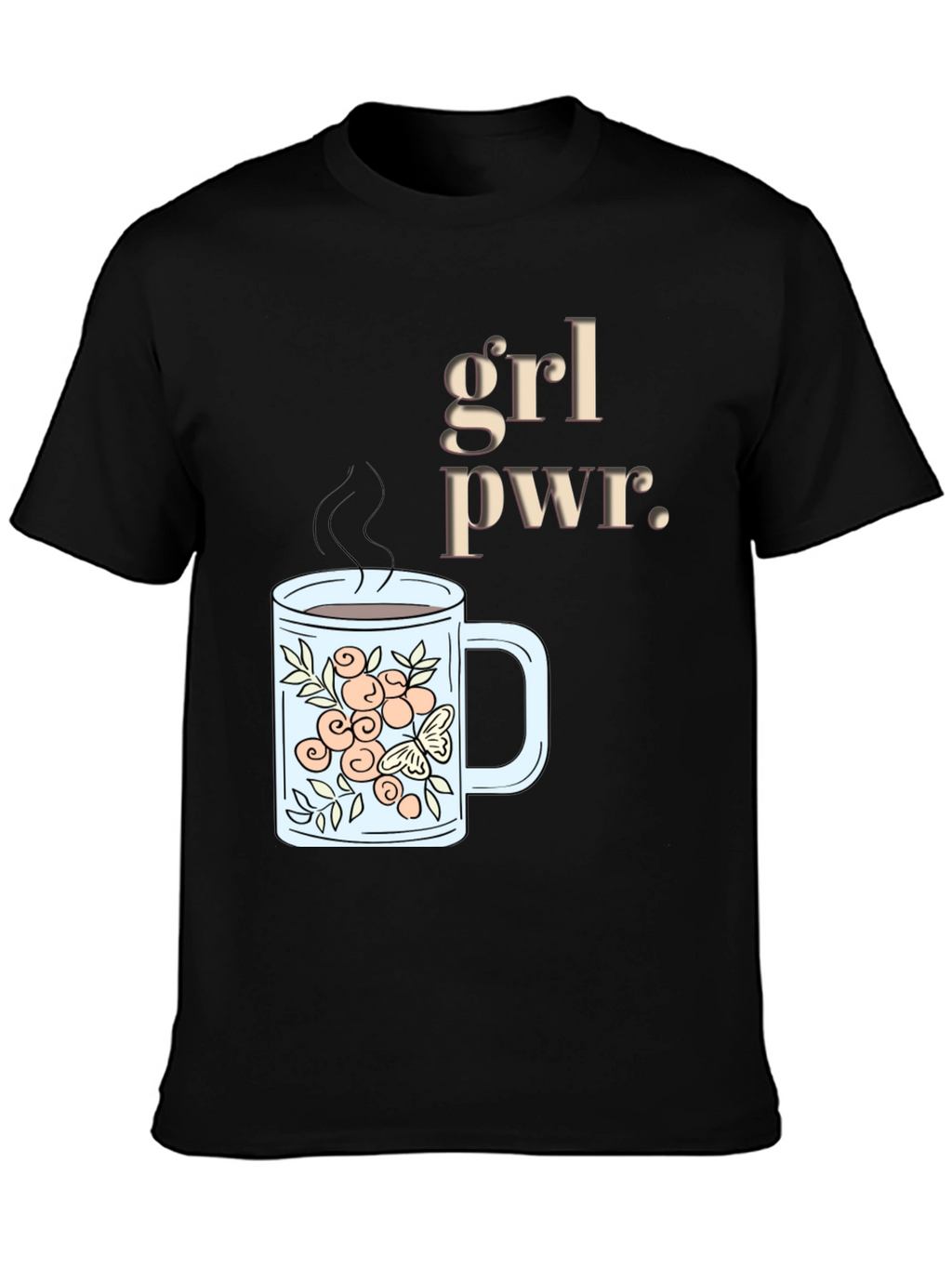 Grl Pwr Coffee Mug Graphic T-Shirt