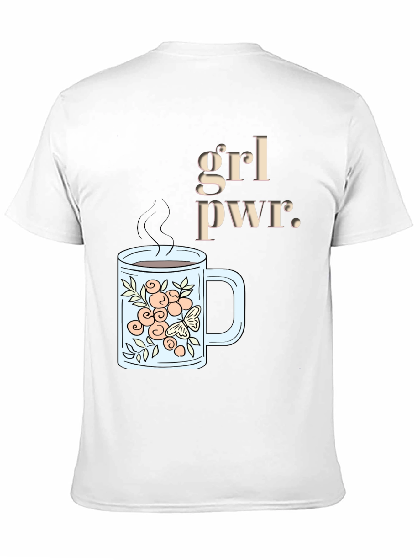 Grl Pwr Coffee Mug Graphic T-Shirt