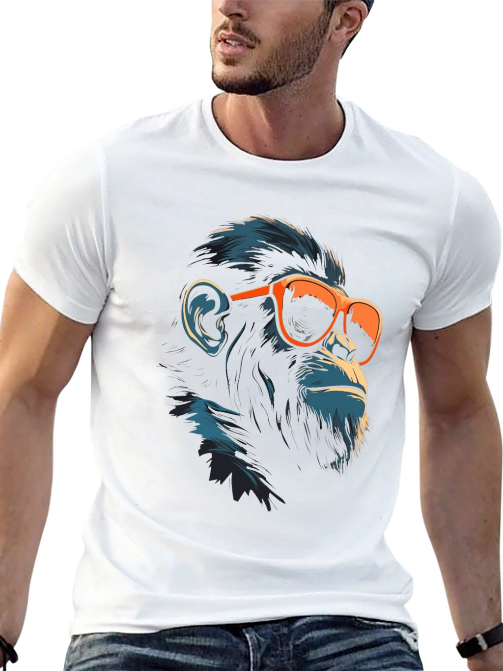Cool Ape Graphic Tee - Black T-Shirt