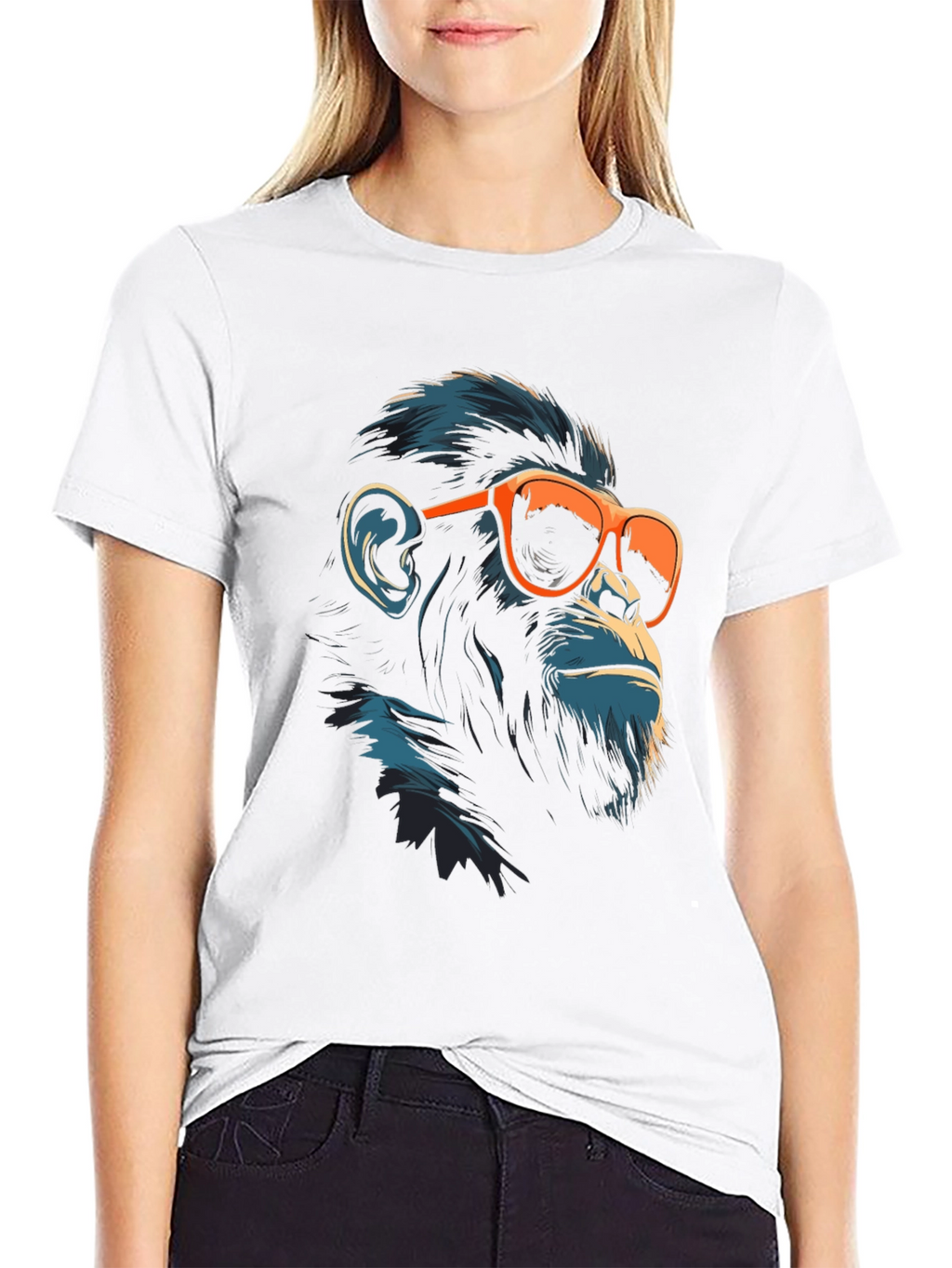 Cool Ape Graphic Tee - Black T-Shirt