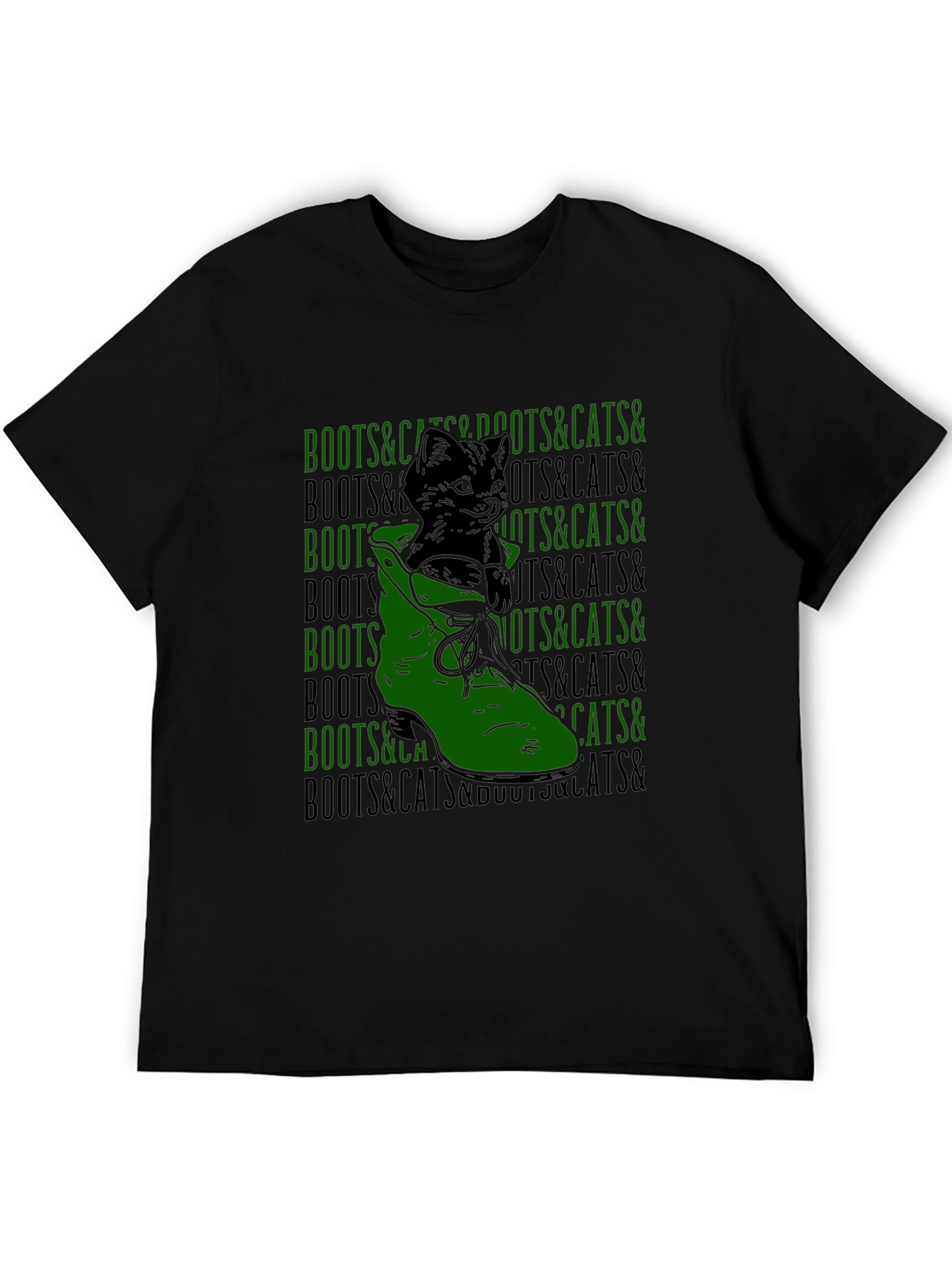 Boots and Cats Graphic Tee