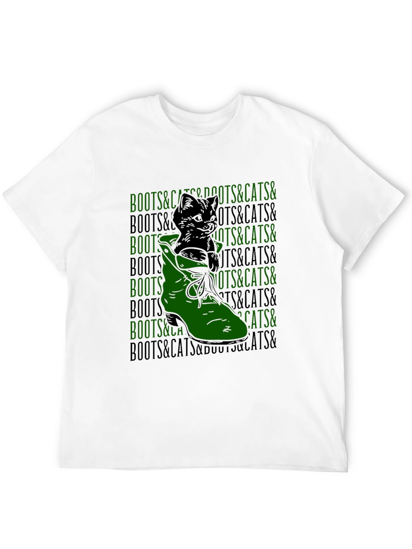 Boots and Cats Graphic Tee