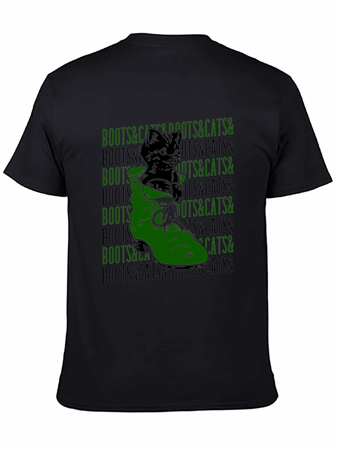 Boots and Cats Graphic Tee