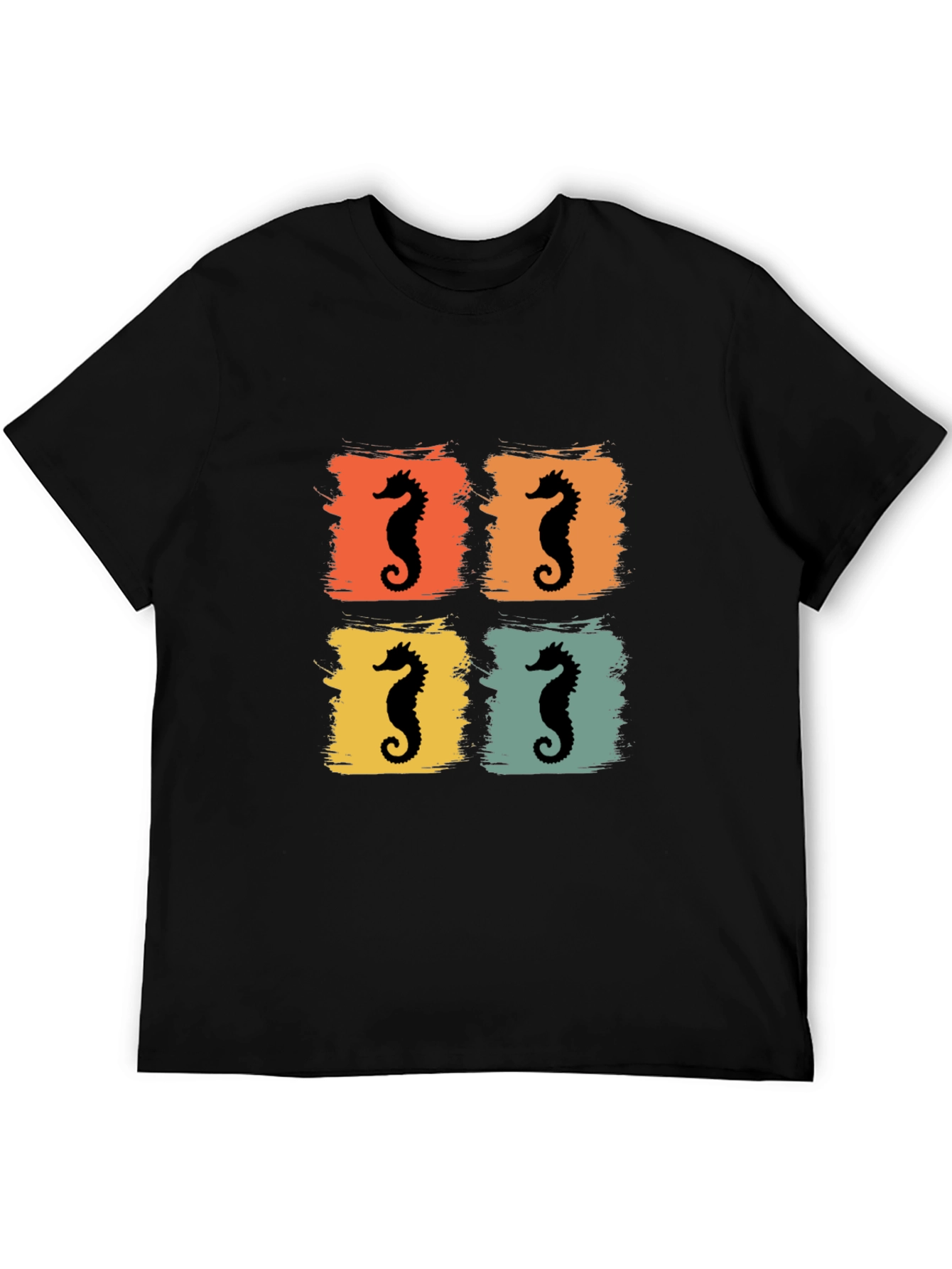 Retro Seahorse Graphic Tee