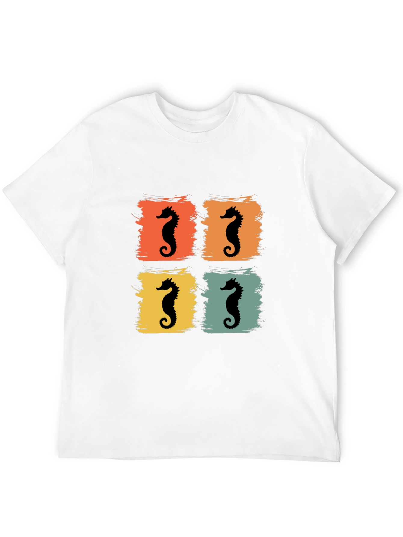 Retro Seahorse Graphic Tee
