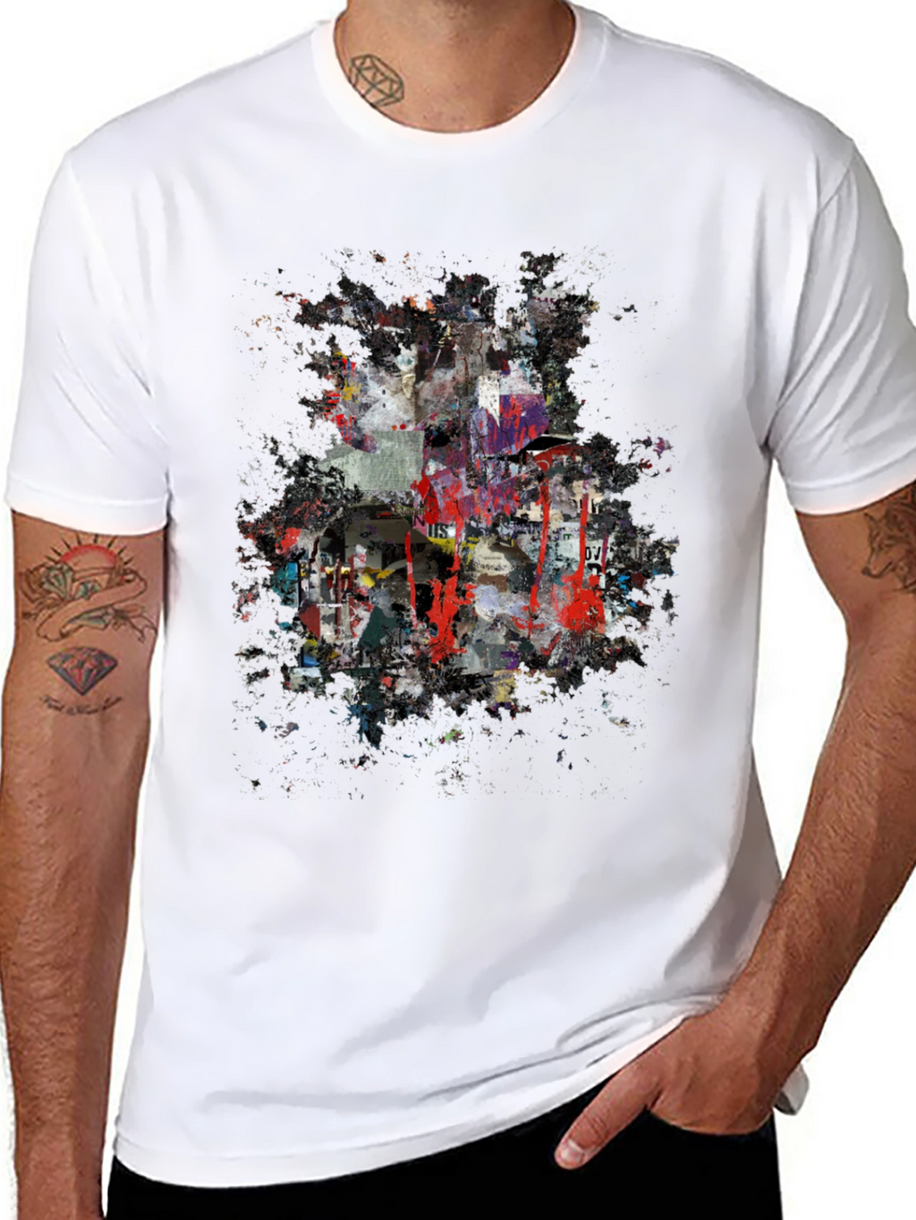 Abstract Art T-Shirt - Modern Graphic Tee