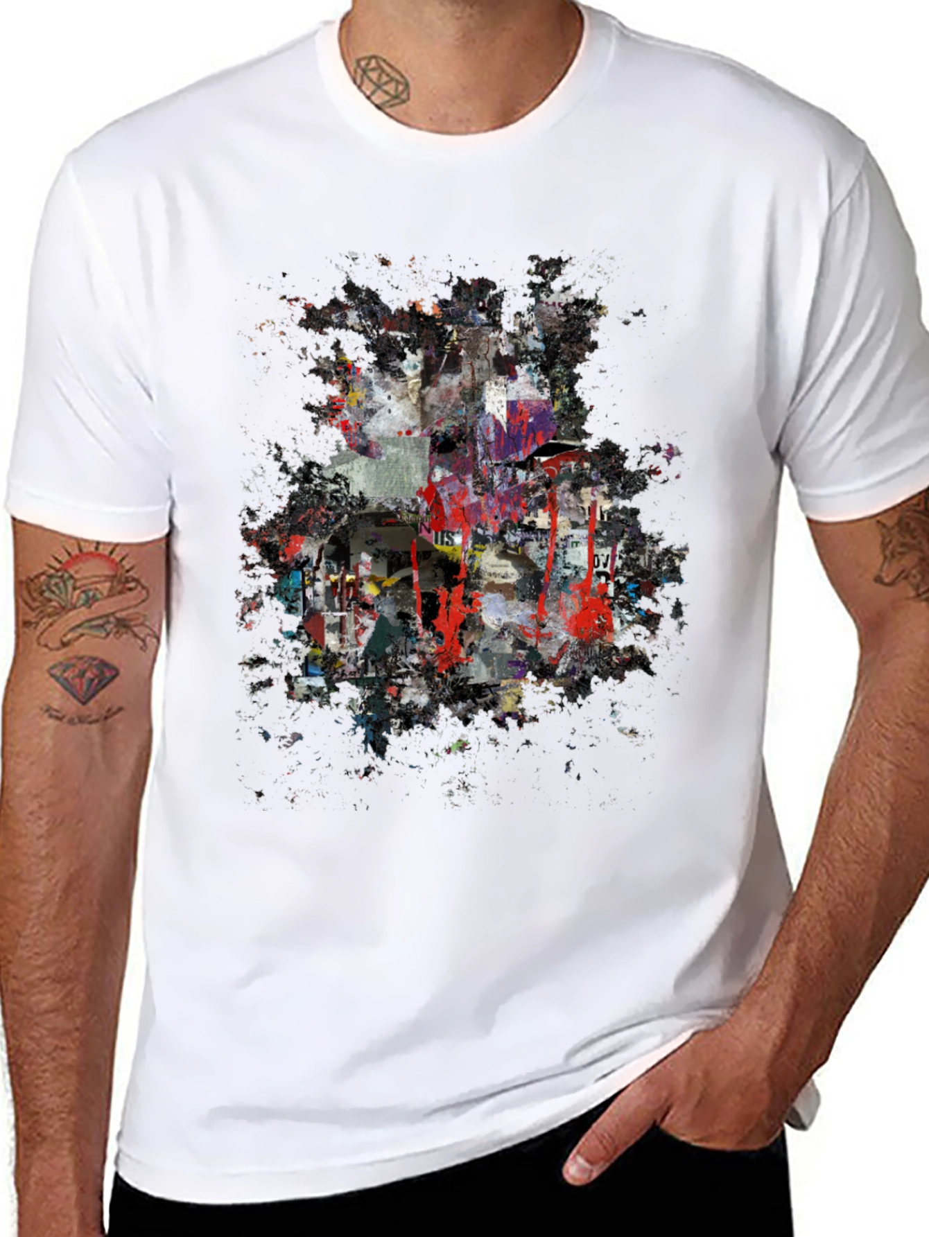 Abstract Art T-Shirt - Modern Graphic Tee