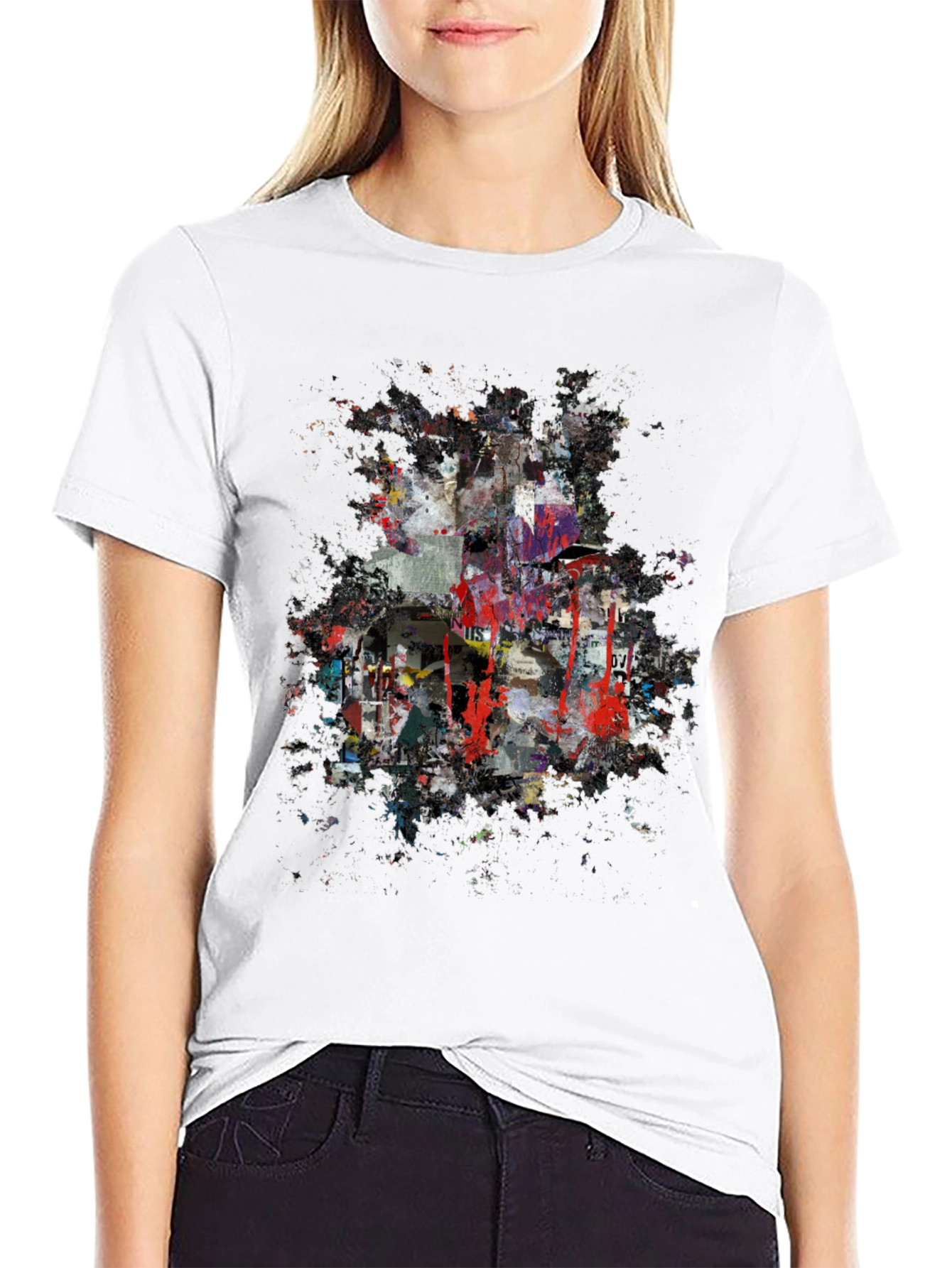 Abstract Art T-Shirt - Modern Graphic Tee