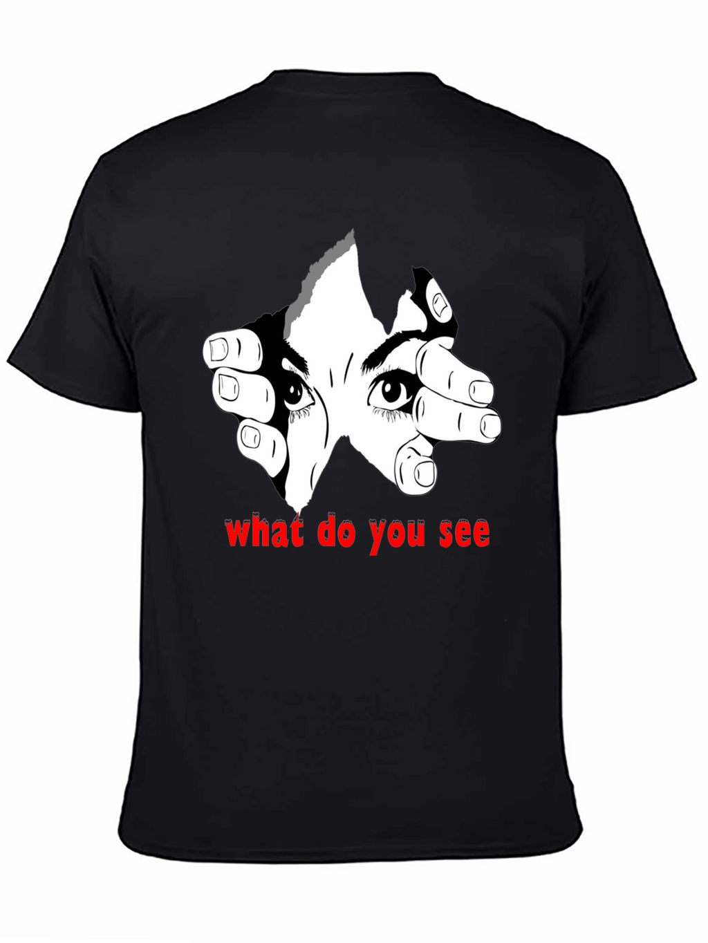 Eye See You Graphic Tee - Mens Black T-Shirt