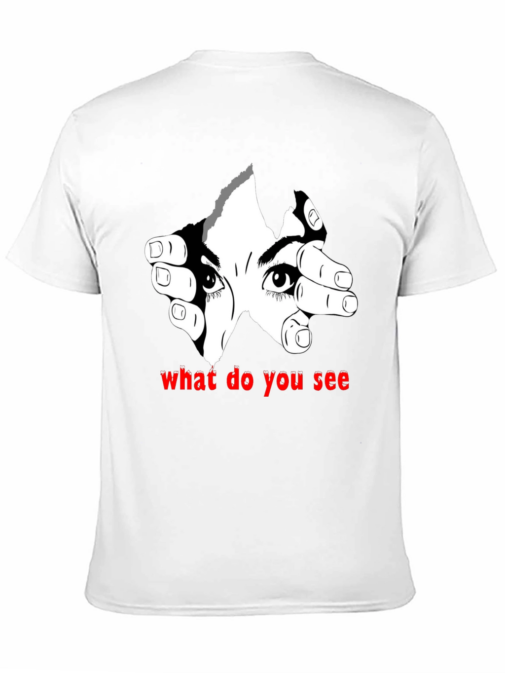 Eye See You Graphic Tee - Mens Black T-Shirt