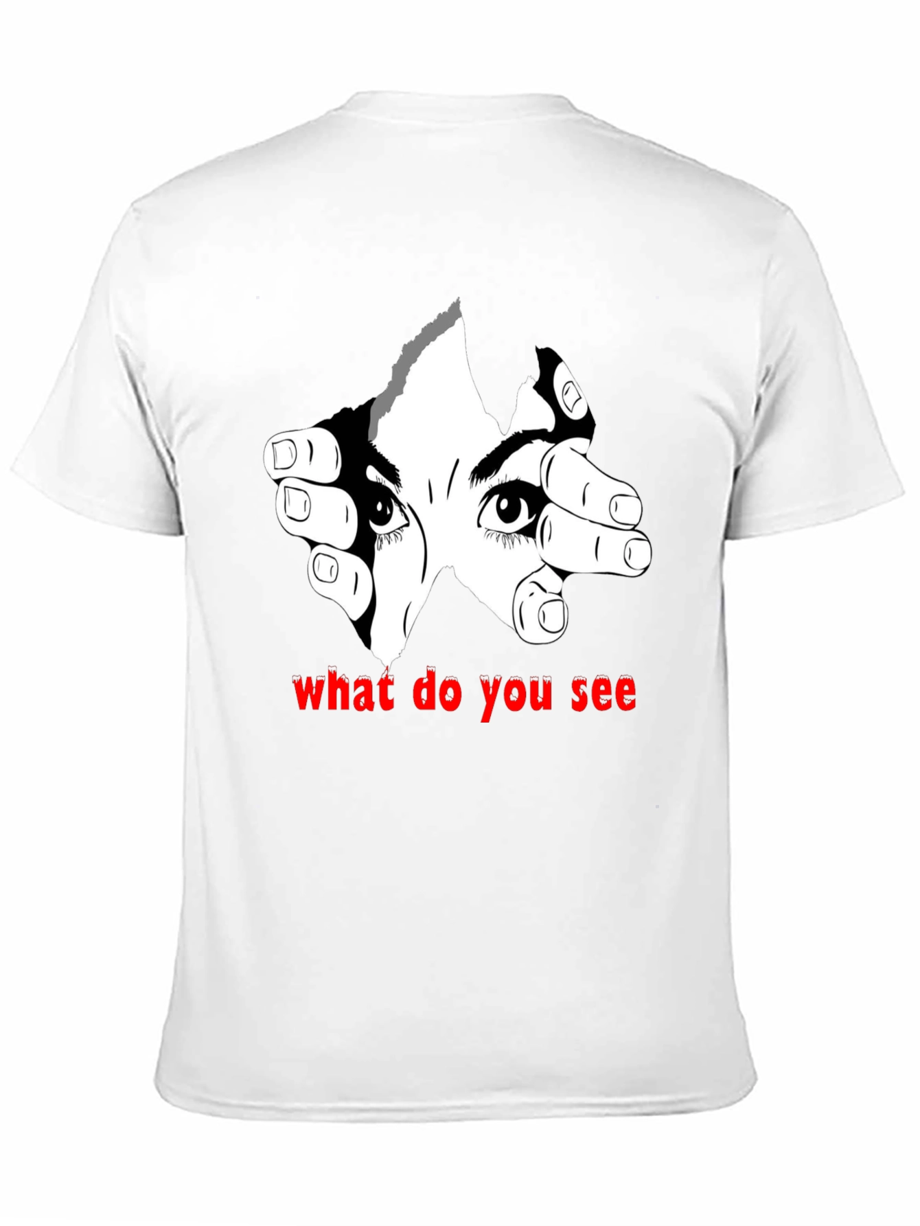Eye See You Graphic Tee - Mens Black T-Shirt