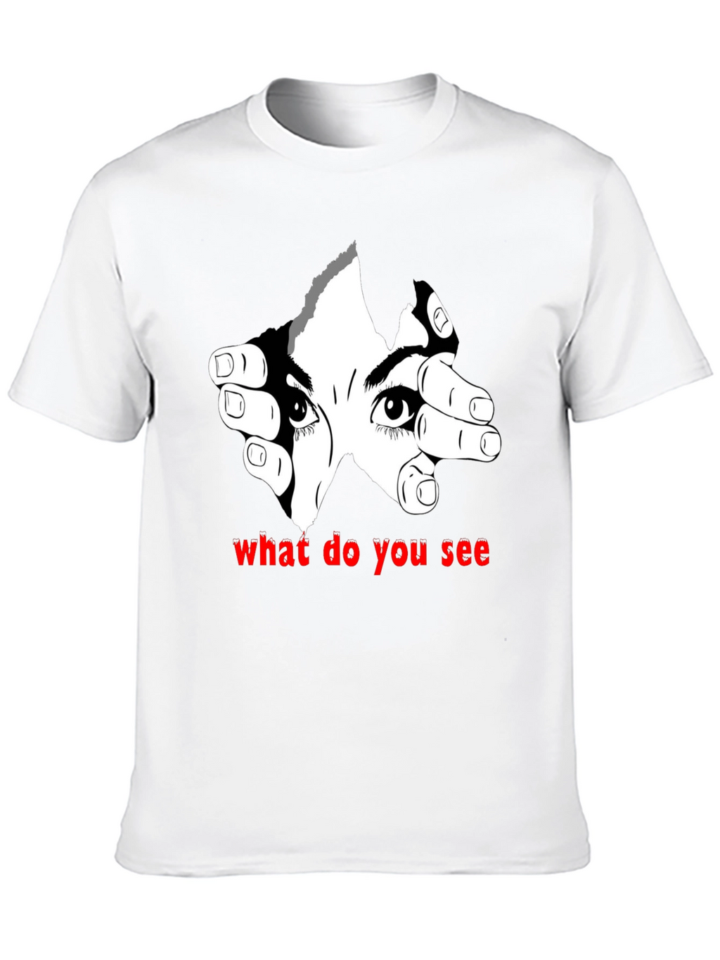 Eye See You Graphic Tee - Mens Black T-Shirt