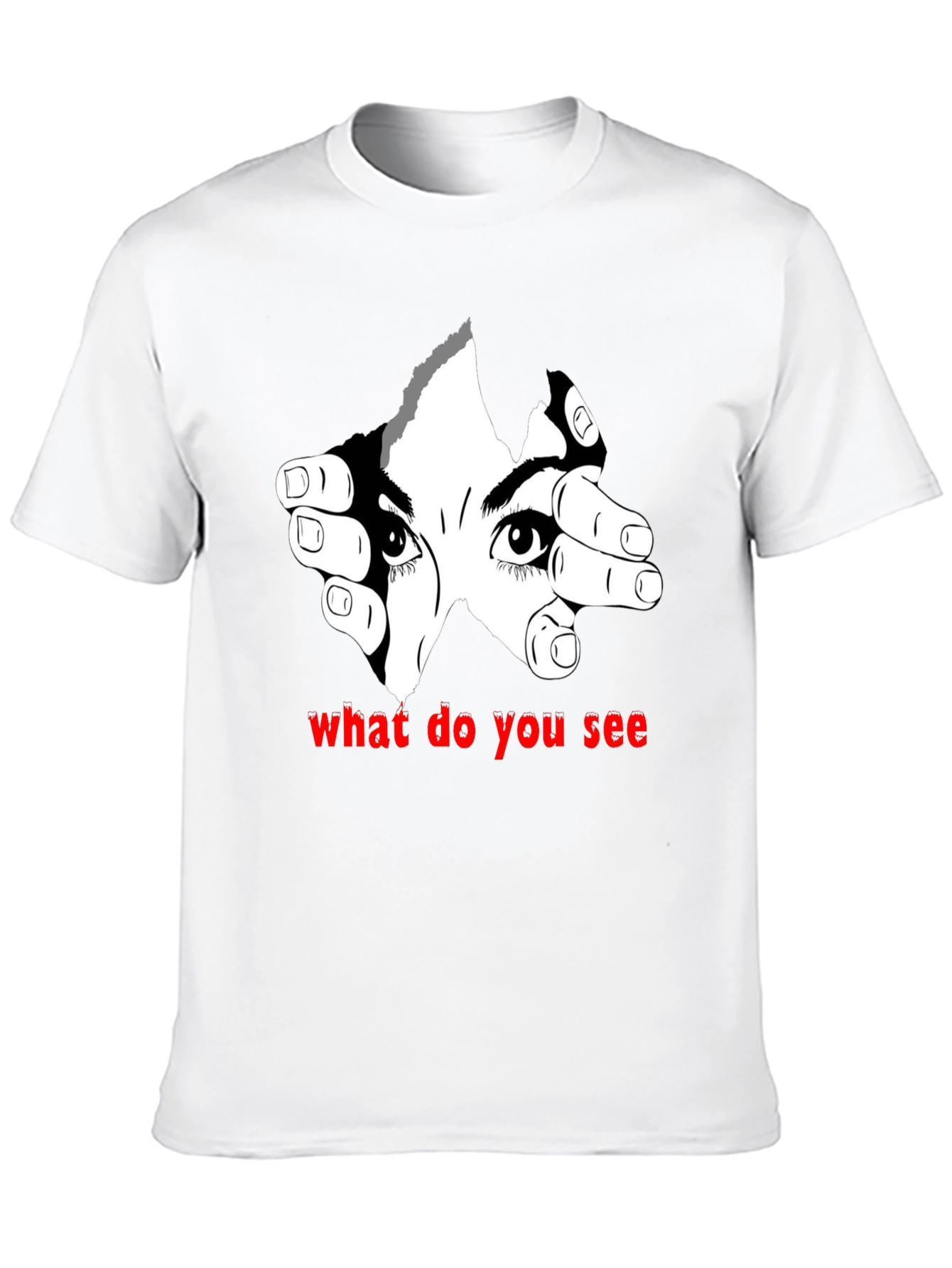 Eye See You Graphic Tee - Mens Black T-Shirt