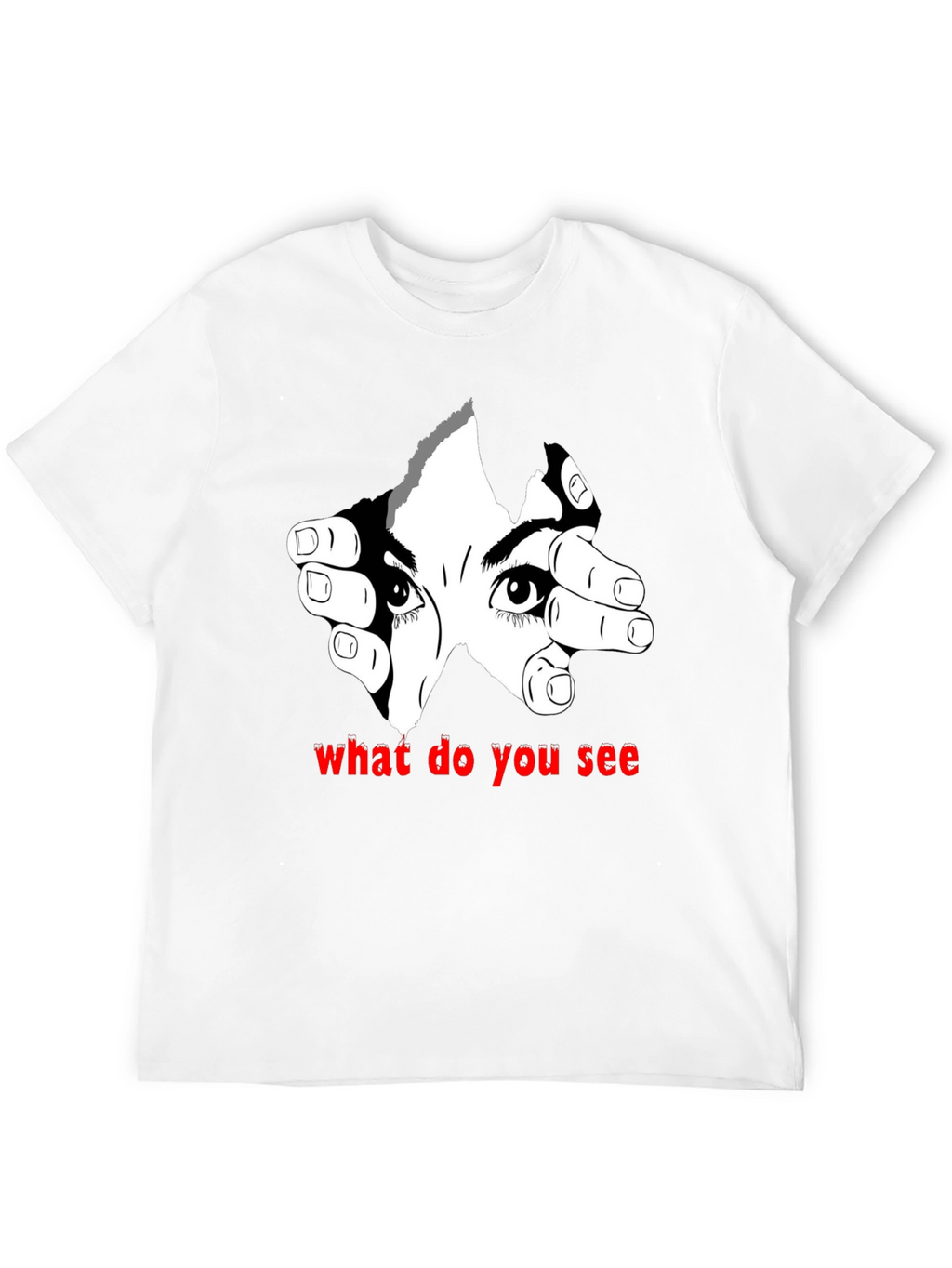 Eye See You Graphic Tee - Mens Black T-Shirt
