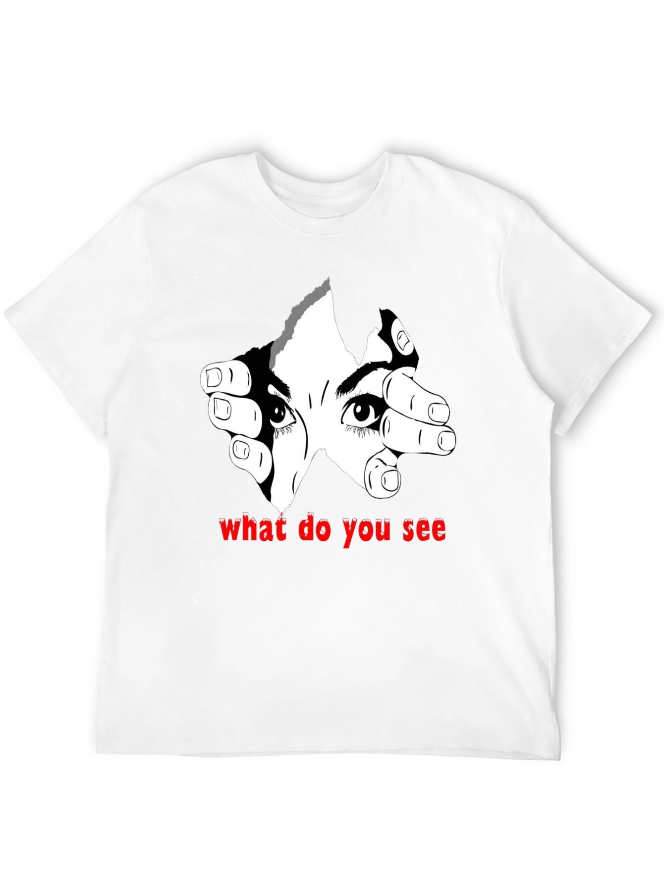 Eye See You Graphic Tee - Mens Black T-Shirt