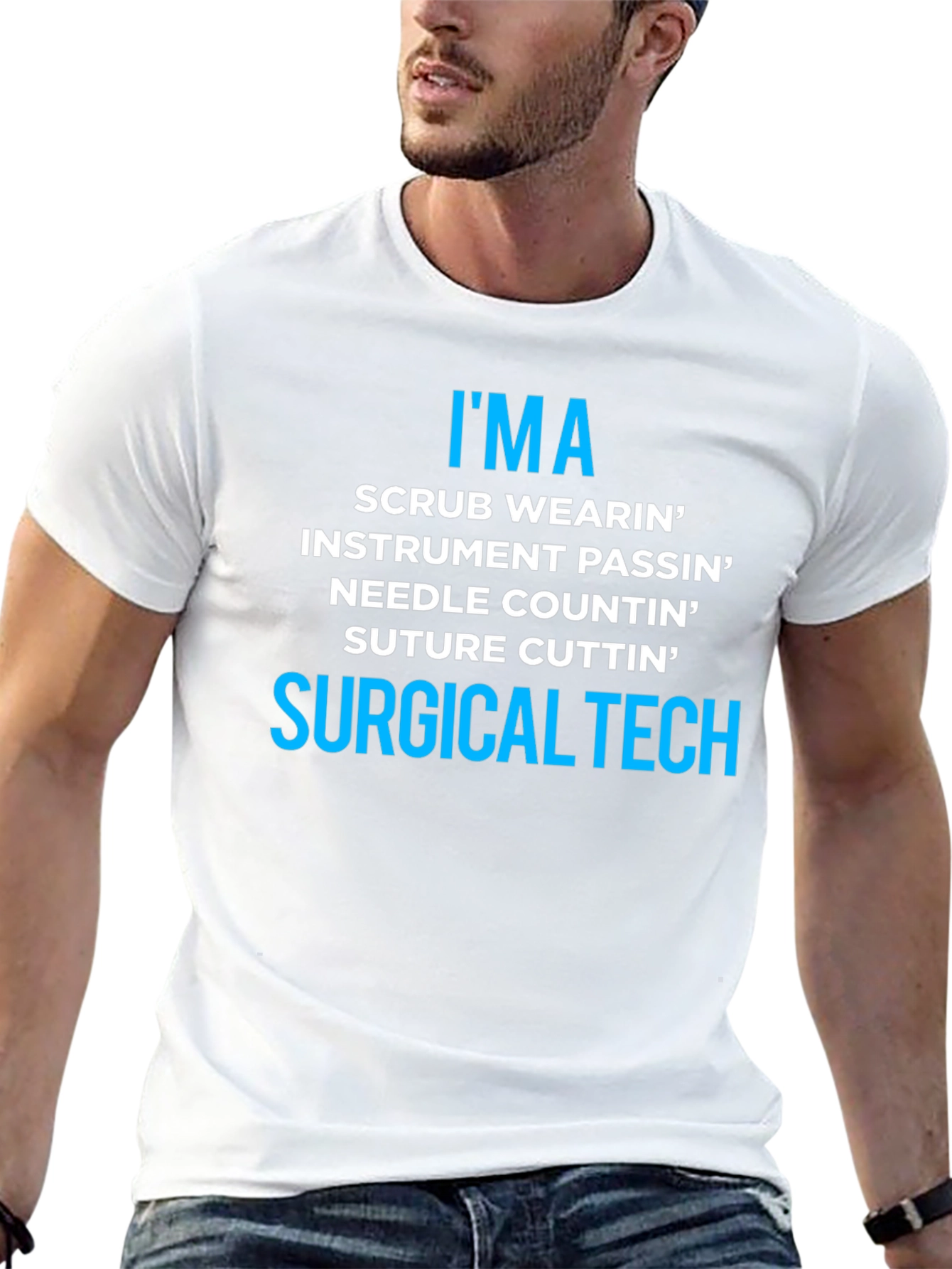 Surgical Tech T-Shirt - Scrub Wearin Instrument Passin