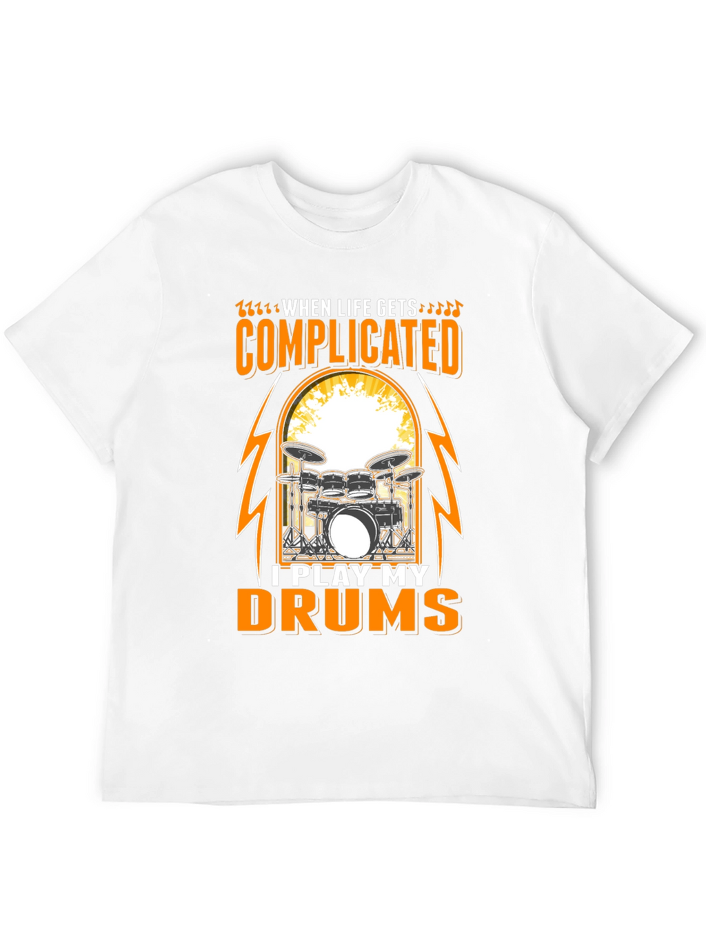 Complicated Drums Tee