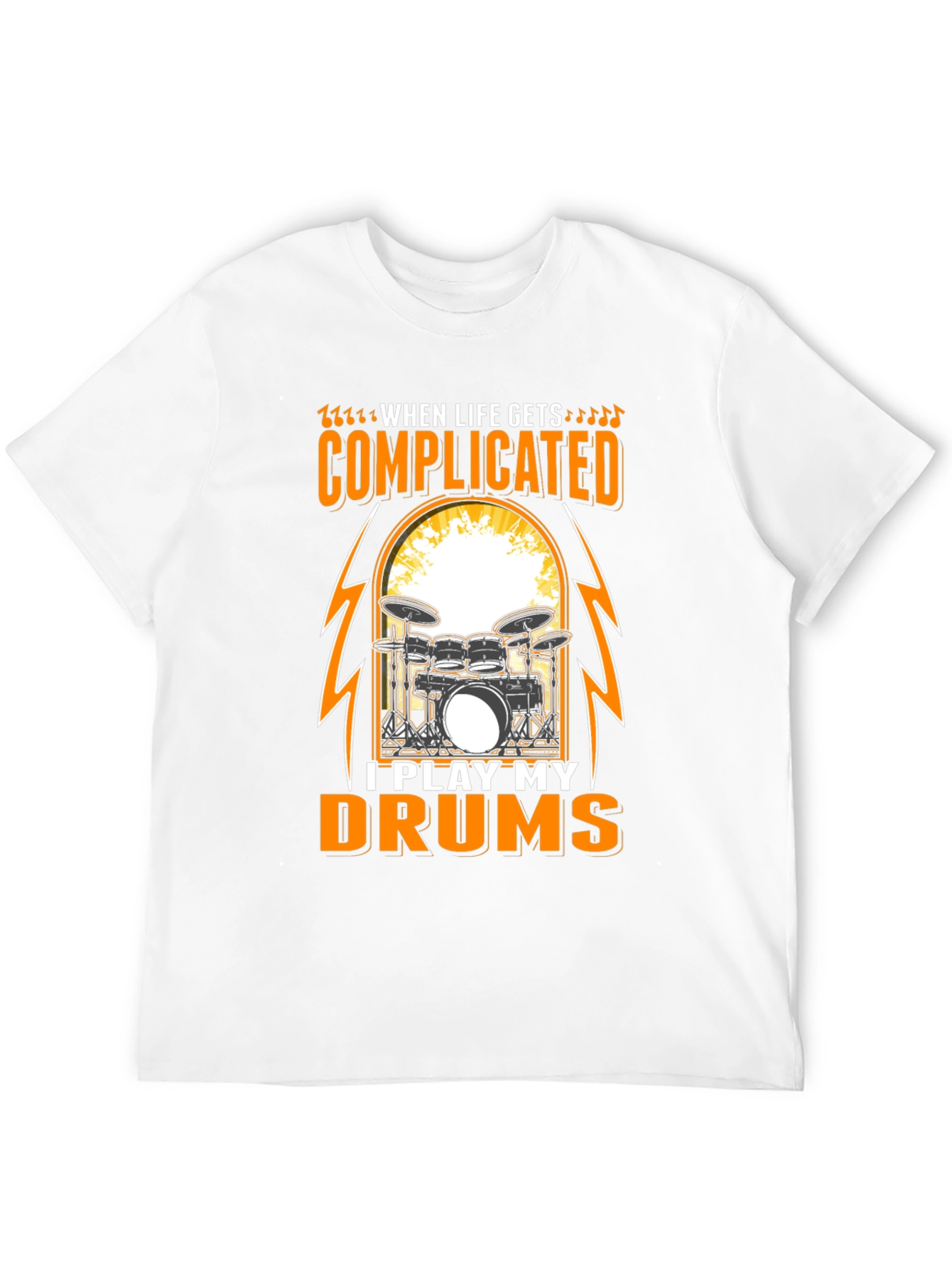 Complicated Drums Tee
