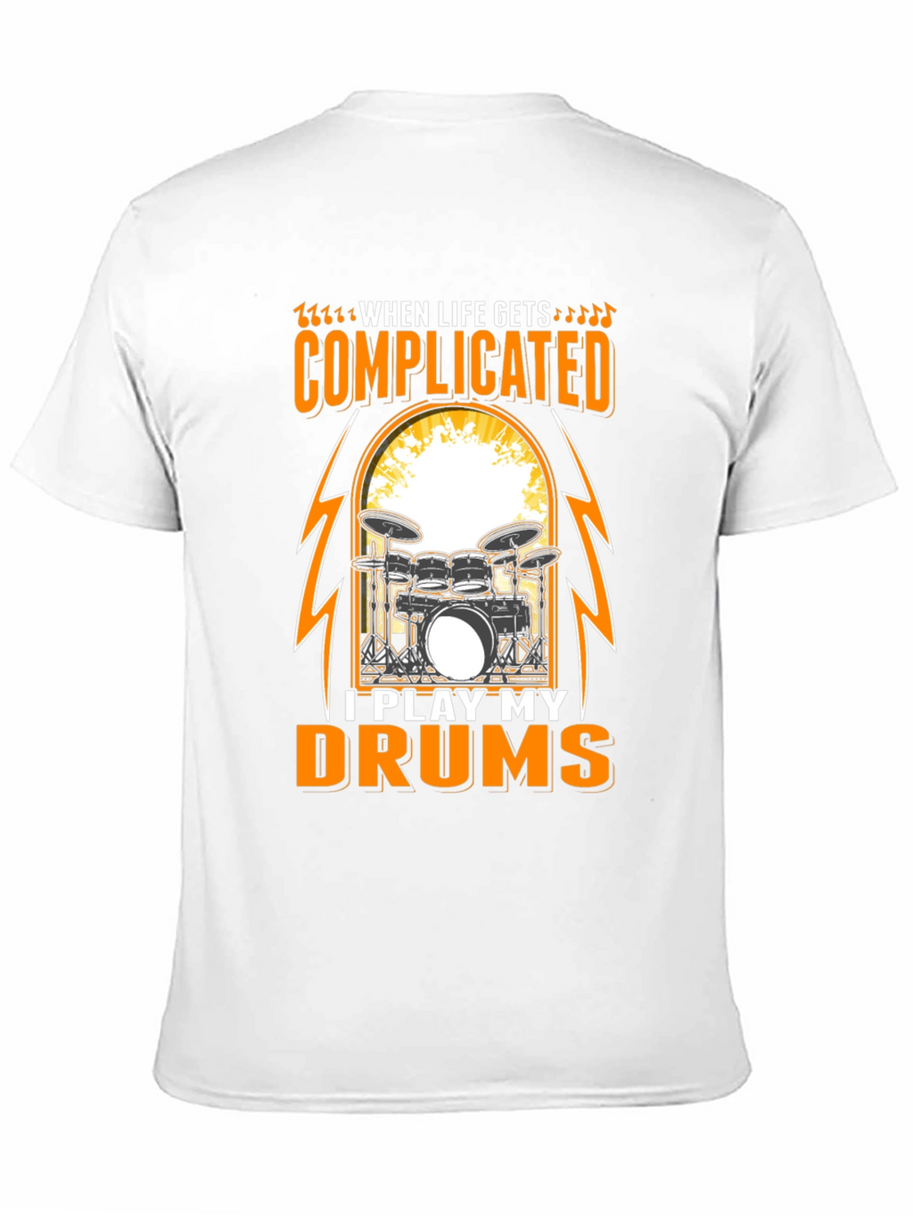 Complicated Drums Tee