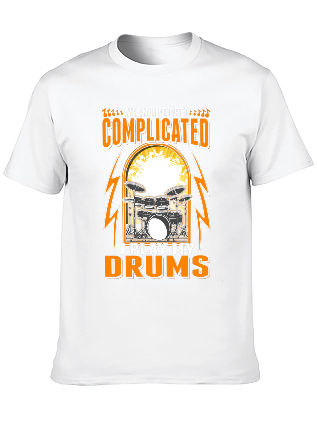 Complicated Drums Tee