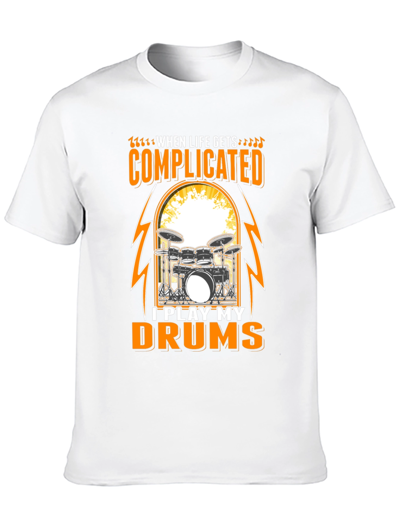 Complicated Drums Tee