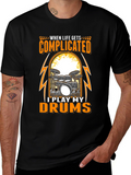Complicated Drums Tee