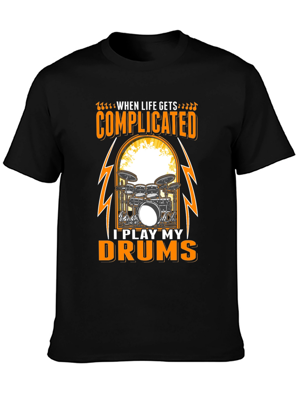 Complicated Drums Tee