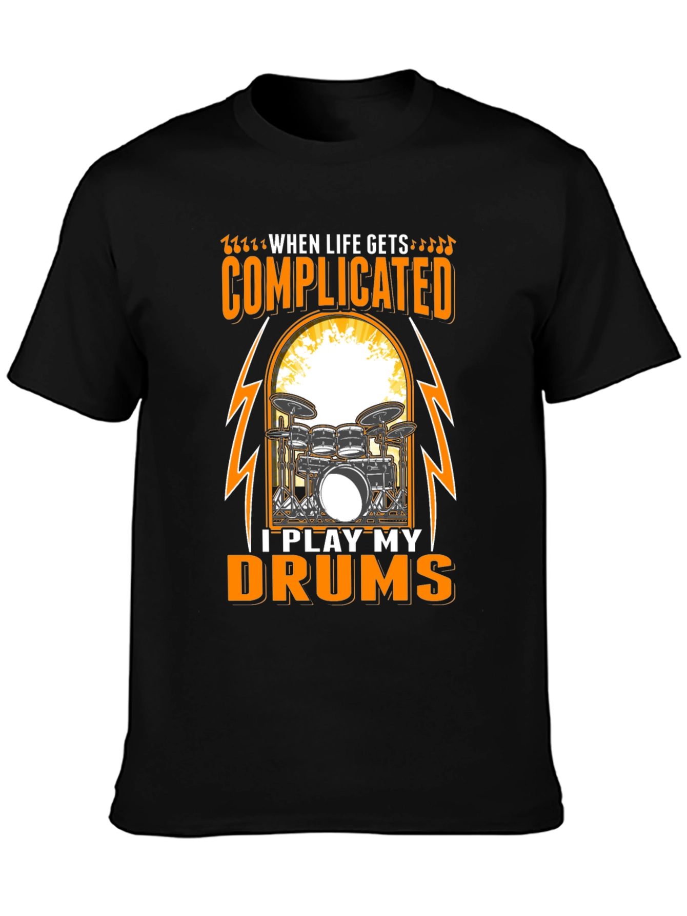 Complicated Drums Tee