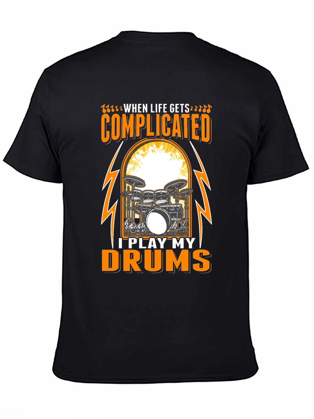 Complicated Drums Tee