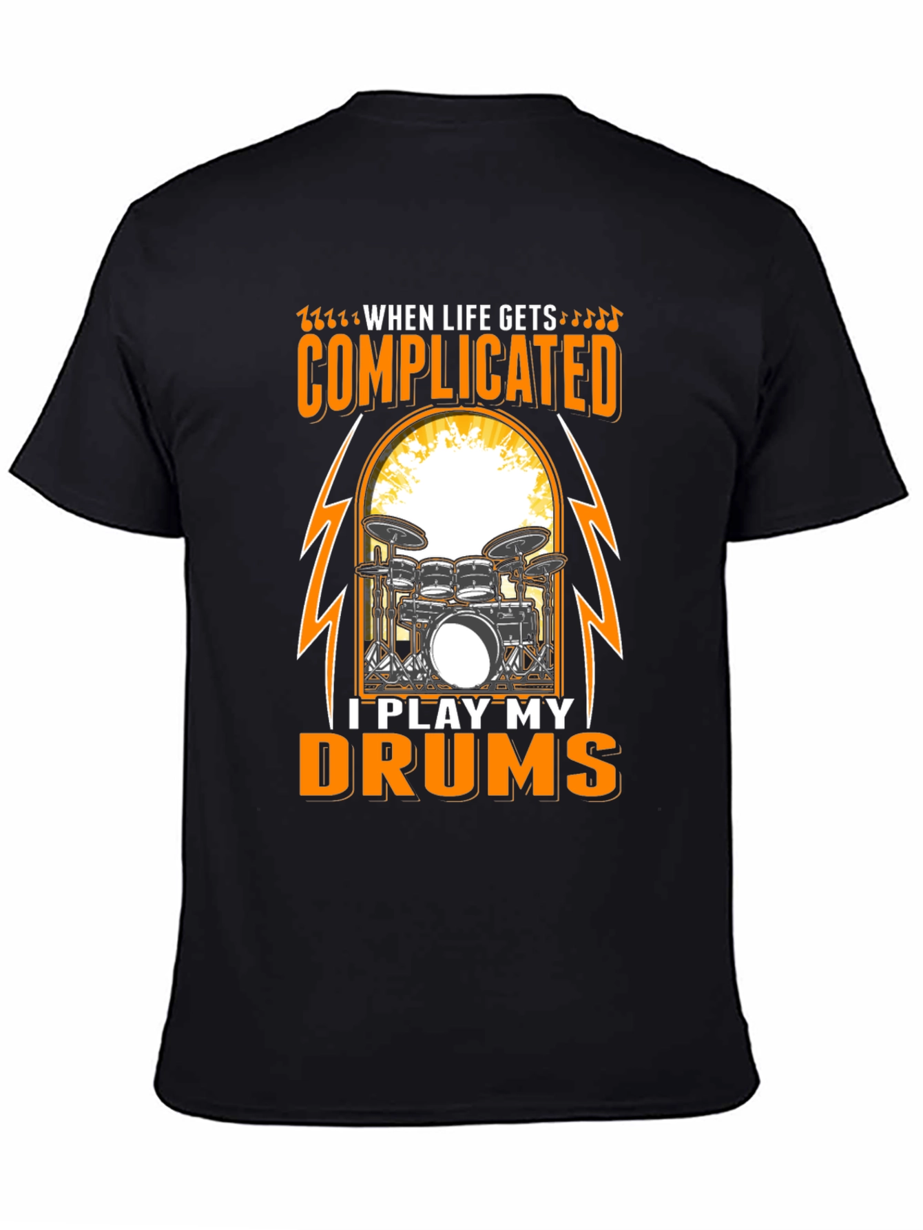 Complicated Drums Tee