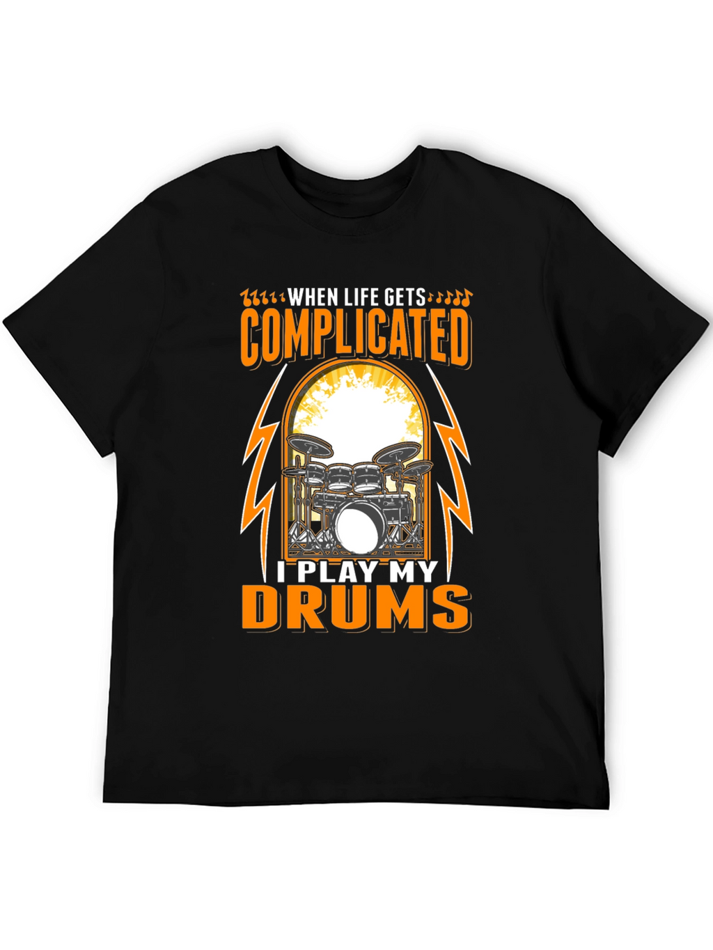 Complicated Drums Tee