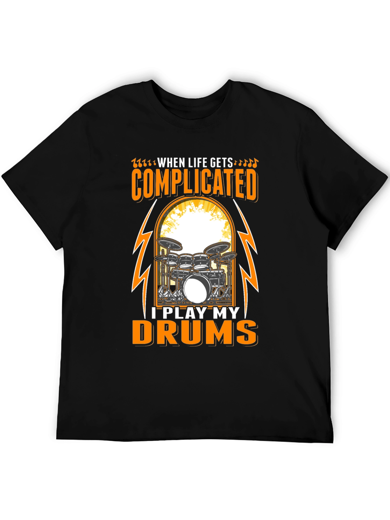 Complicated Drums Tee